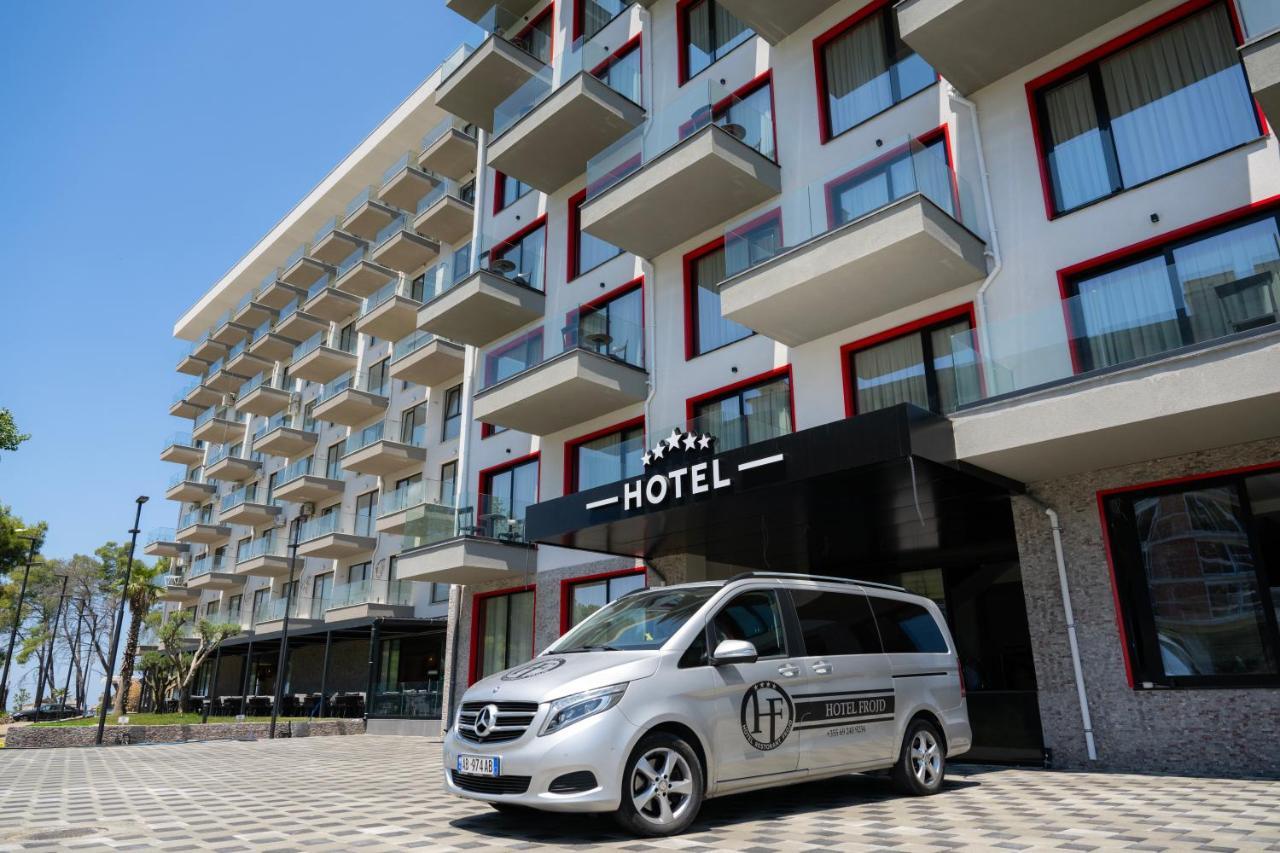 Frojd Kune Resort & Beach Hotel Shëngjin エクステリア 写真